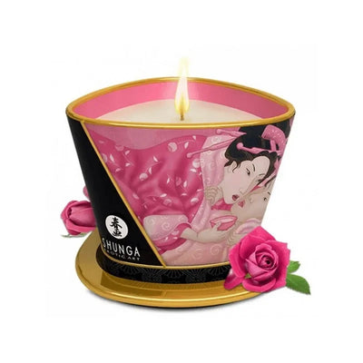Bougie de massage parfumée par Shunga