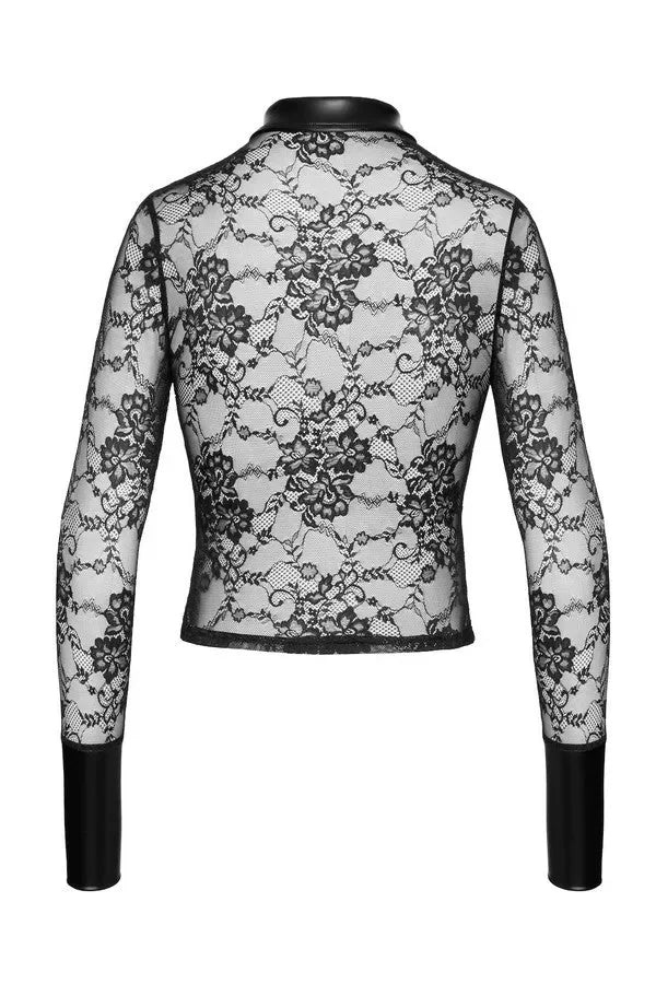 Chemise ouvrable Noirelle F377 par Noir Handmade