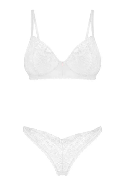 Ensemble blanc Alissium par Obsessive