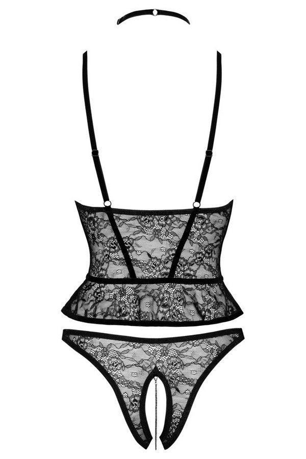 Ensemble bustier ouvert par Abierta Fina