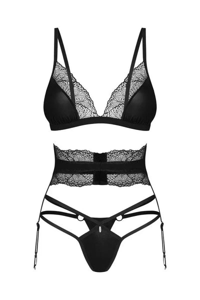 Ensemble jarretelles Lobellis par Obsessive