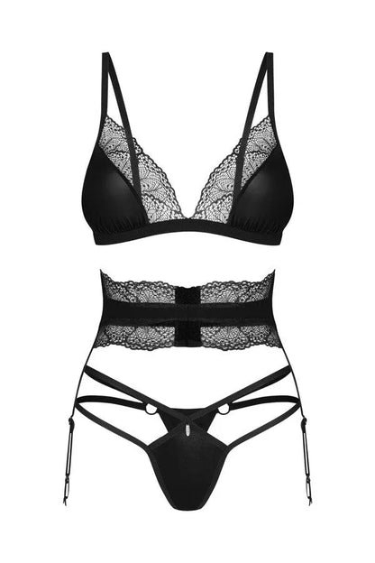 Ensemble jarretelles Lobellis par Obsessive