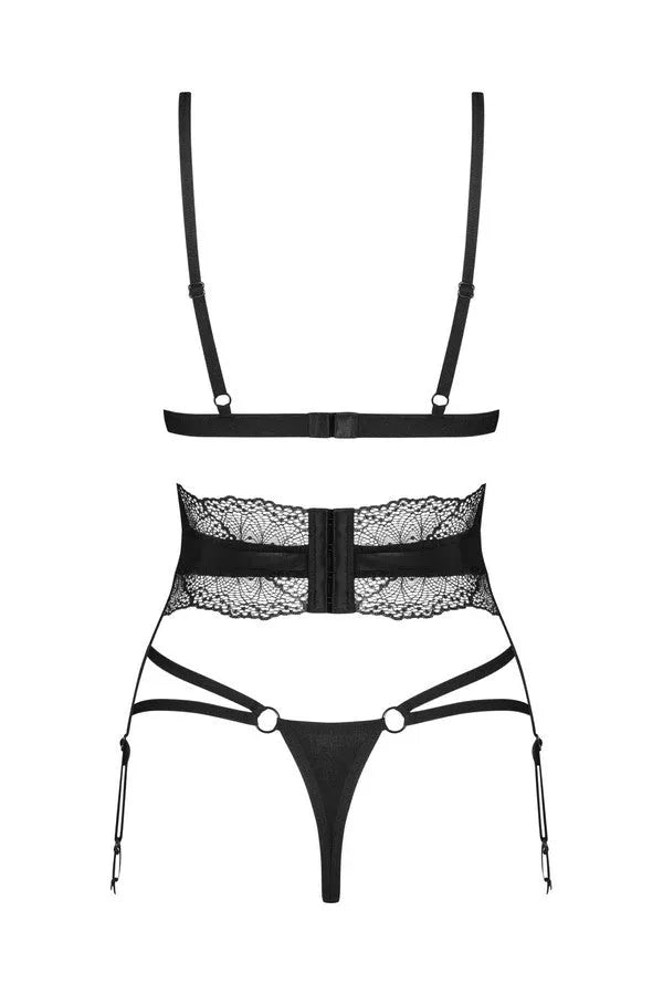 Ensemble jarretelles Lobellis par Obsessive