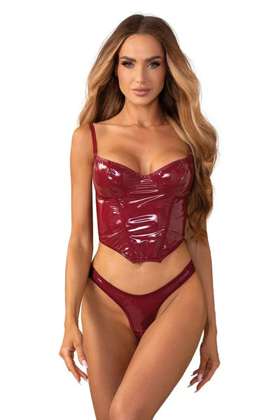 Ensemble bustier glossy Redya par Obsessive