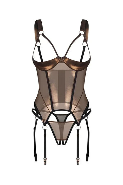 Guêpière ouverte Soranna par Obsessive