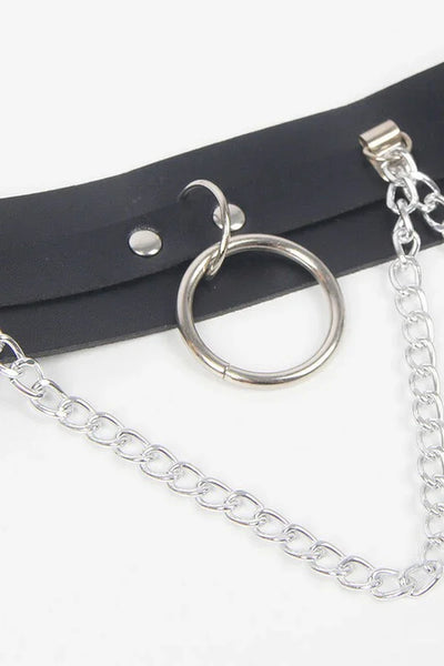 Harnais jarretière chainettes par Subblime