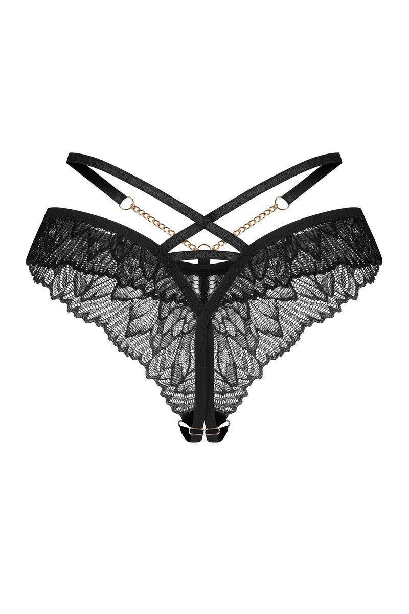 String fendu Matildea noir