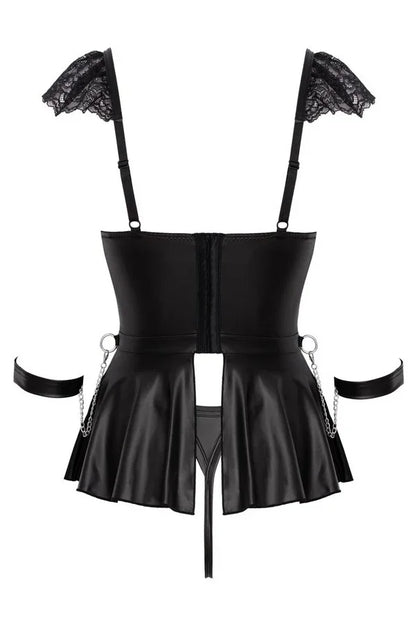 Nuisette Rose liée par Cottelli lingerie