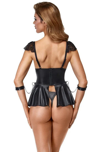 Nuisette Rose liée par Cottelli lingerie