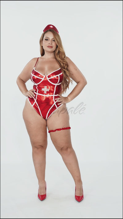 Déguisement d'infirmière grande taille