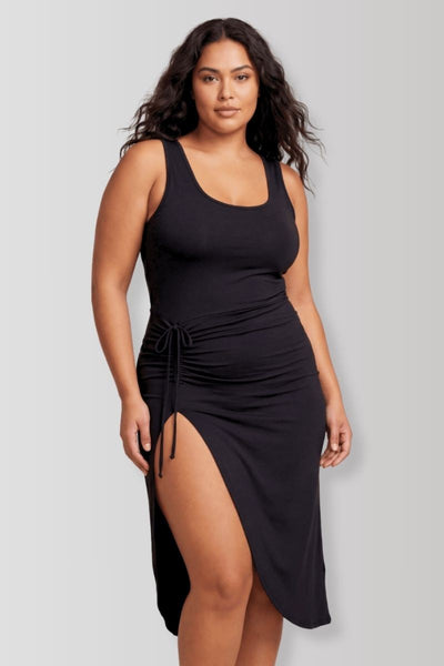 Robe fendue Anastasia