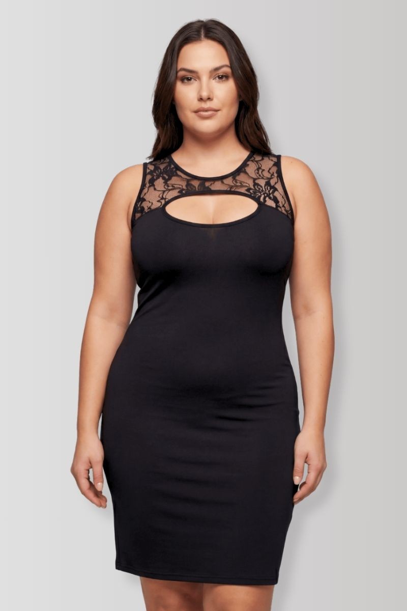 Mini-robe Lora noire