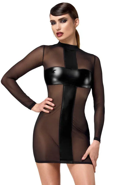 Robe Crossfire F369 par Noir Handmade