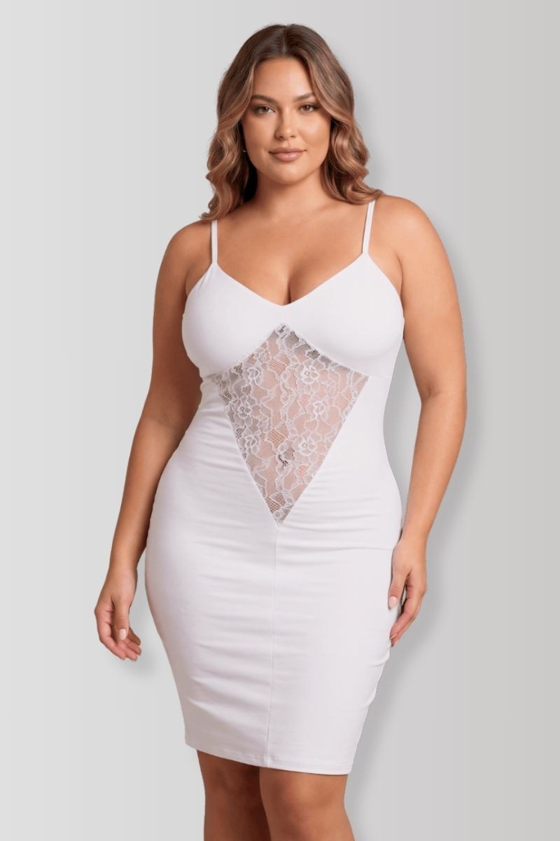 Robe blanche Emilia