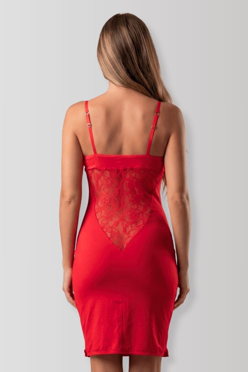Robe rouge Emilia
