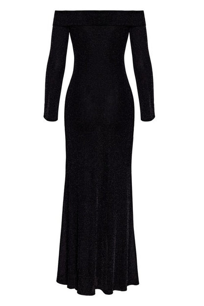 Robe longue noire Ligne Privée