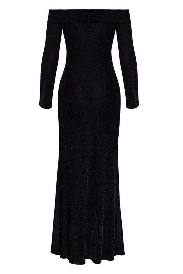 Robe longue noire Ligne Privée