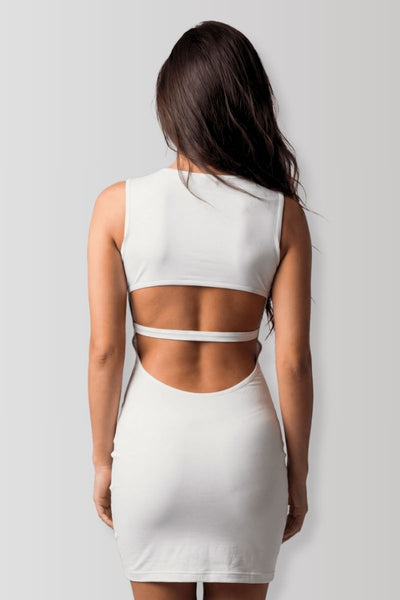 Robe blanche Olivia