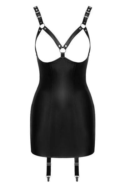 Robe ouverte en cuir par Zado