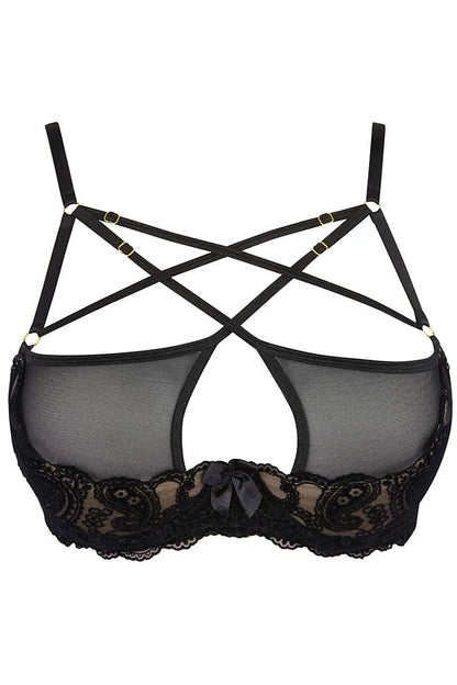 Redresse-seins noir V-10051 - LUXURY ALLEY dessous