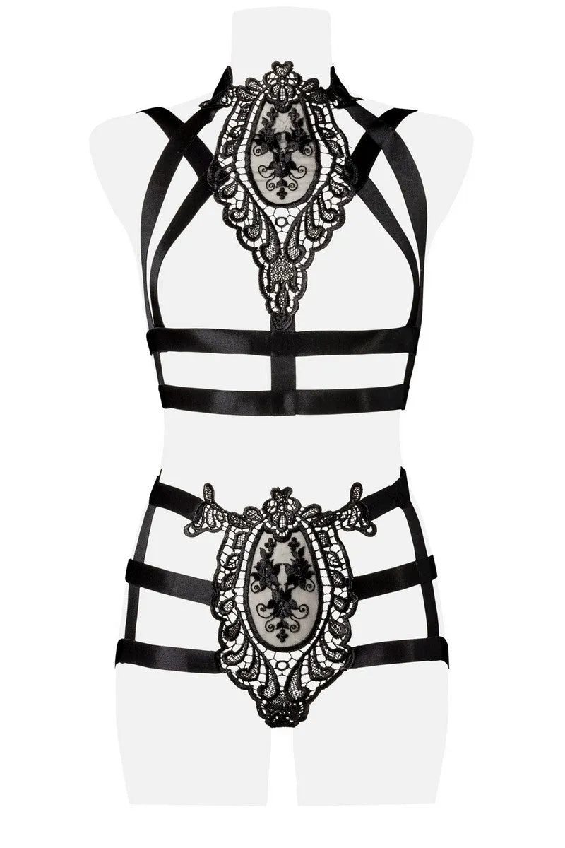 Ensemble ouvert Glyphe - LUXURY ALLEY dessous