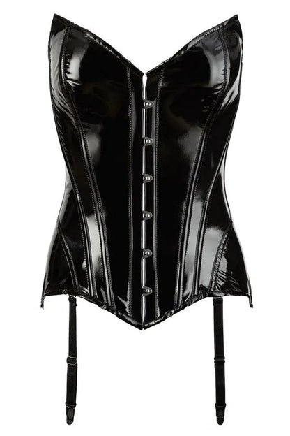 Corset vinyle push-up - LUXURY ALLEY dessous