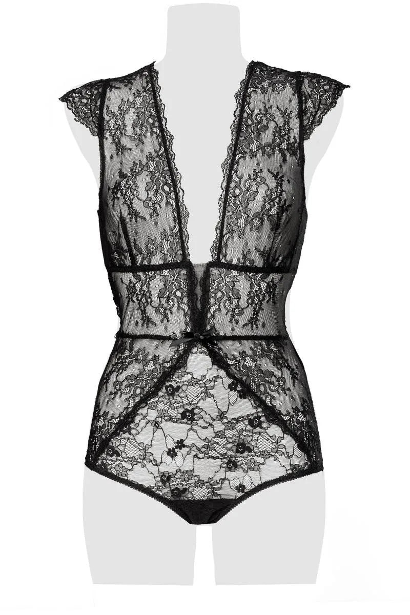 Body dentelle Flore par Grey Velvet