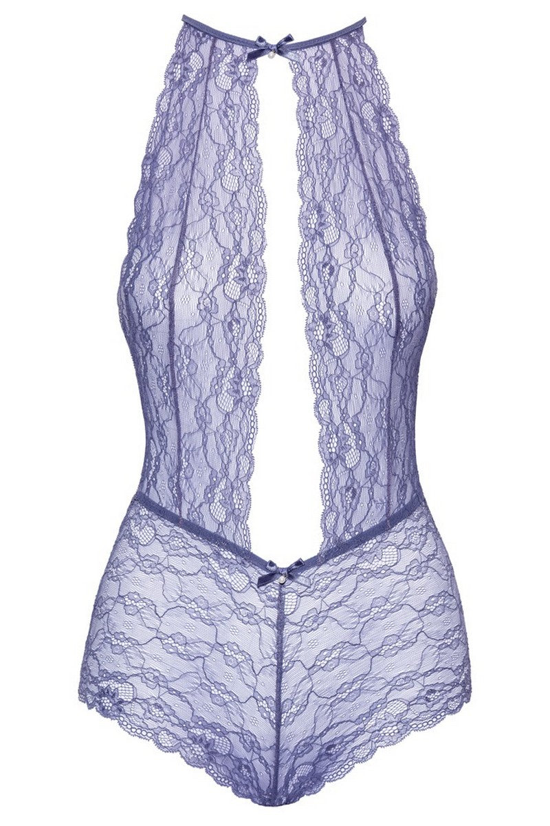 Body glamour bleu-gris par Kissable