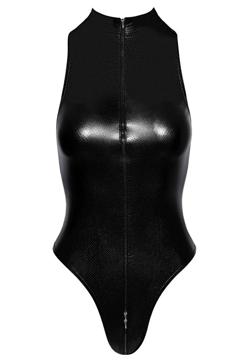 Body wetlook Peau de serpent - LUXURY ALLEY dessous