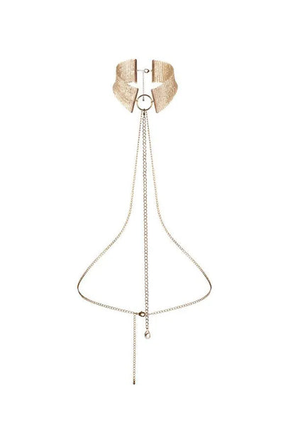 Collier Désir Métallique doré - LUXURY ALLEY dessous