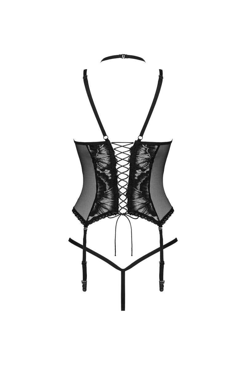 Corset dentelle Alessya par Obsessive