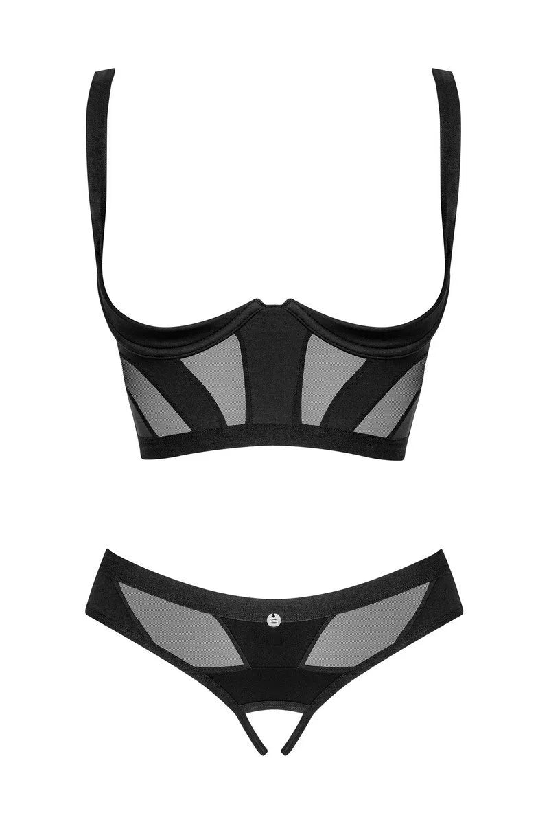 Ensemble bustier seins-nus Chic Amoria par Obsessive