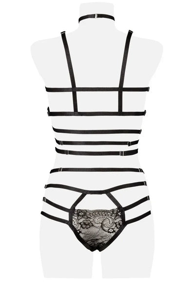 Ensemble harnais et dentelle par Grey Velvet