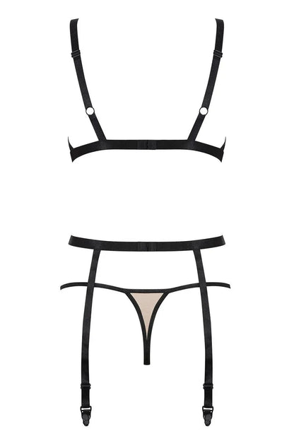Ensemble jarretelles Nudelia par Obsessive