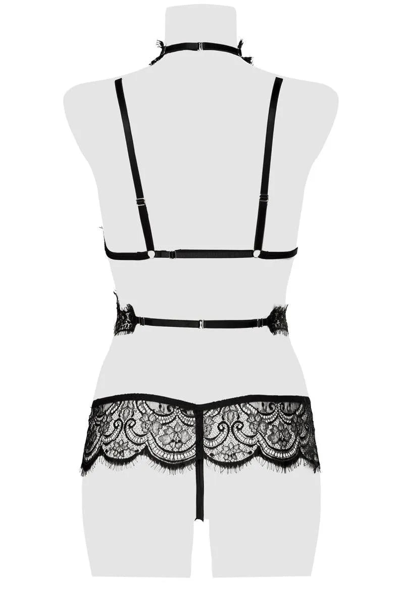 Ensemble sexy Scandalia par Grey Velvet