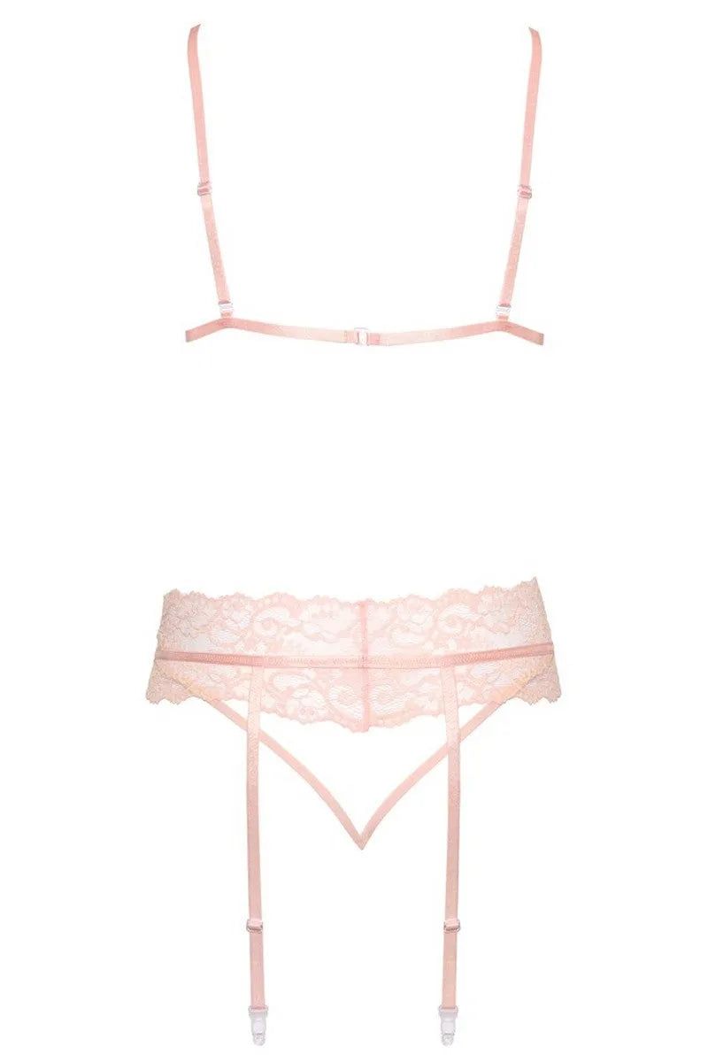 Ensemble rose Lovable - LUXURY ALLEY dessous