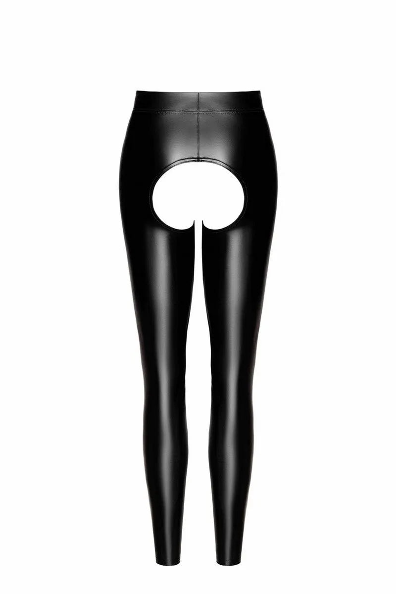 Legging vinyle ouvert Taboo F304 - LUXURY ALLEY dessous