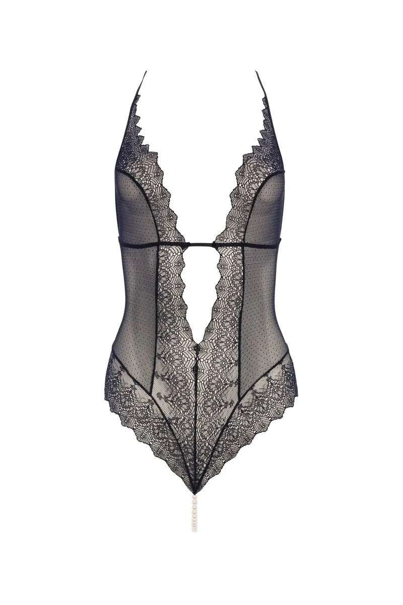 Body Geneva noir - LUXURY ALLEY dessous