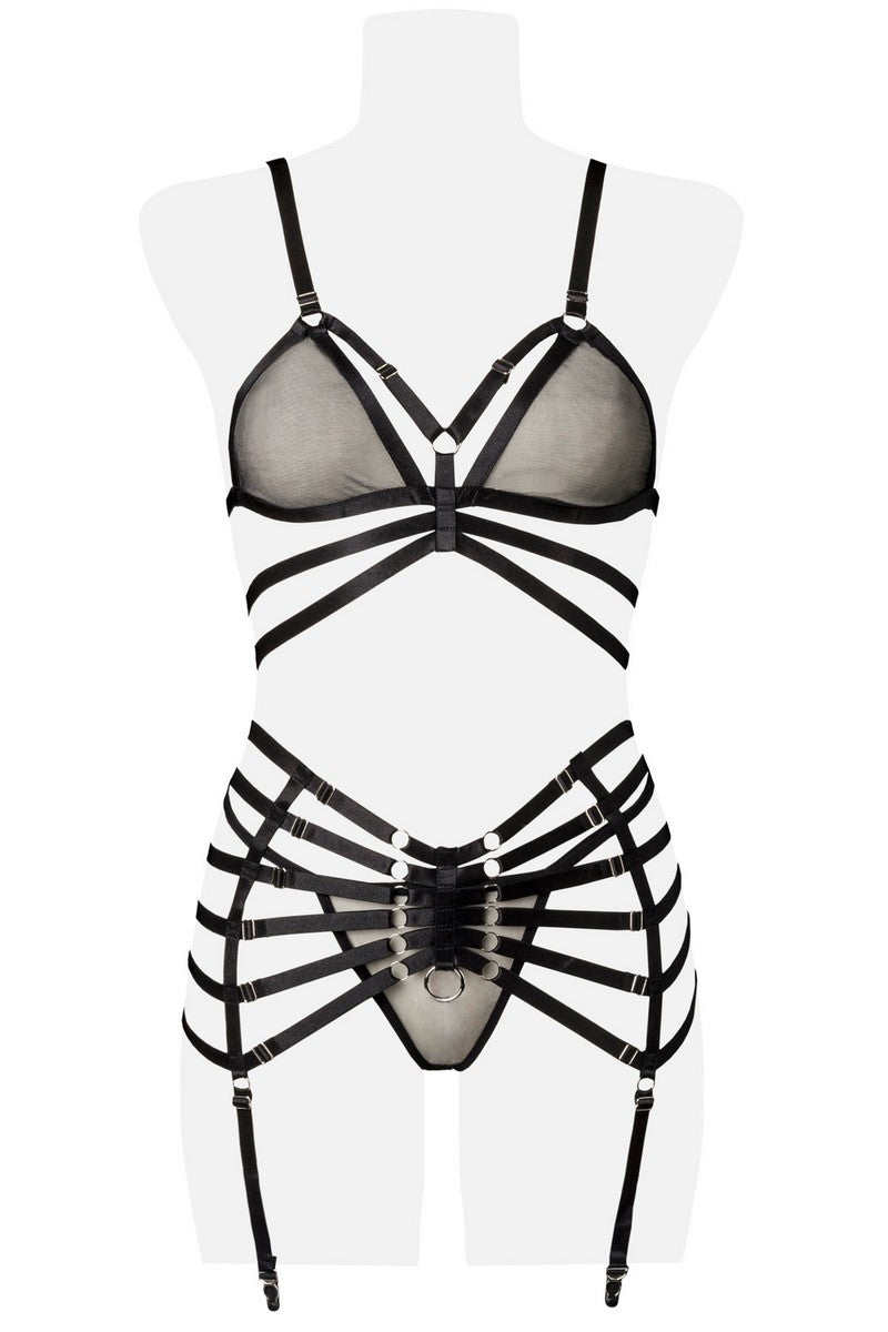 Ensemble Straps & Chains - LUXURY ALLEY dessous