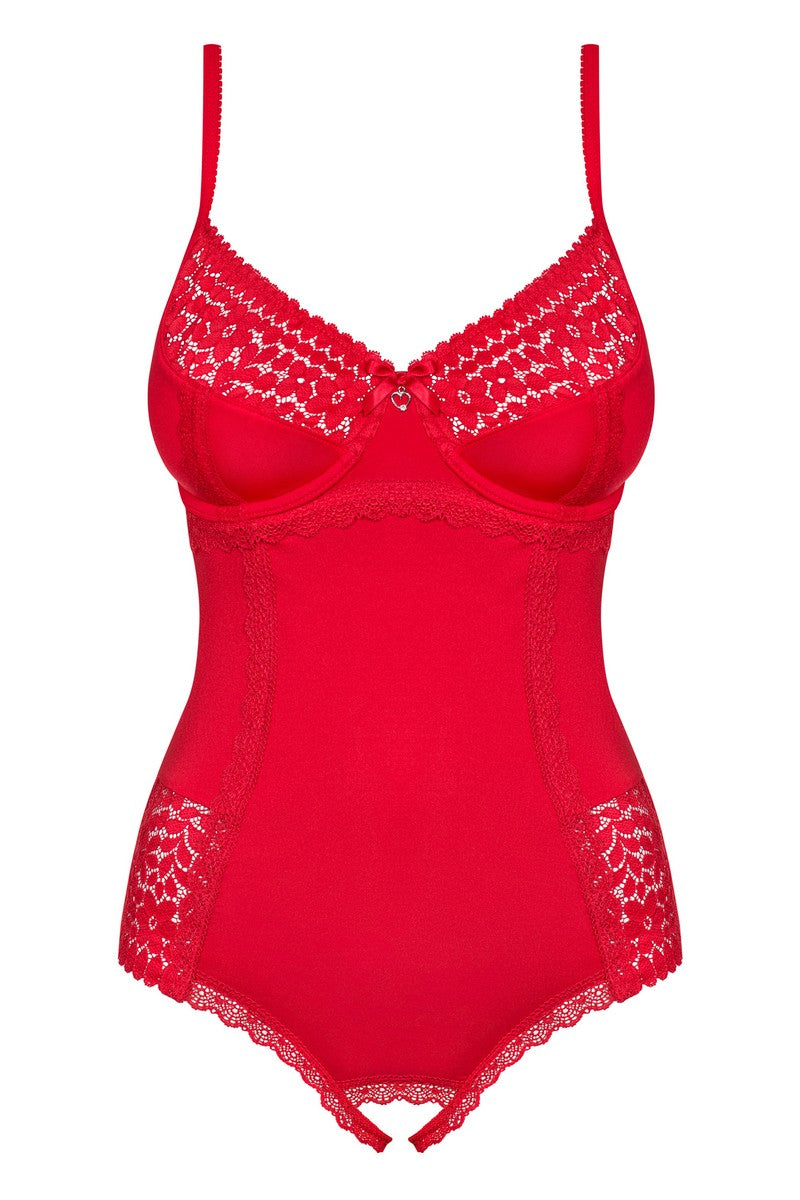 Body rouge Jolierose - LUXURY ALLEY dessous