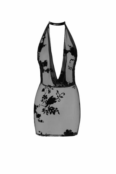 Mini-robe transparente Mythos F313 par Noir Handmade