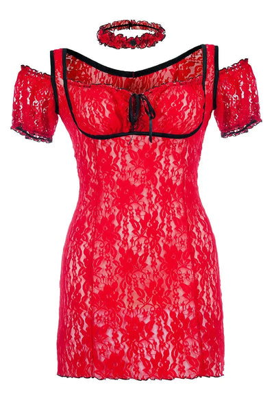 Nuisette Elsa rouge par Andalea