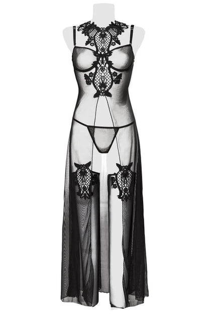 Nuisette longue Demonia par Grey Velvet