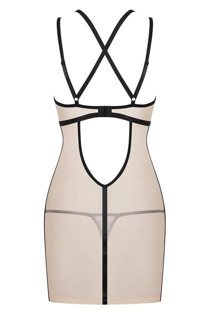 Nuisette transparente Nudelia par Obsessive