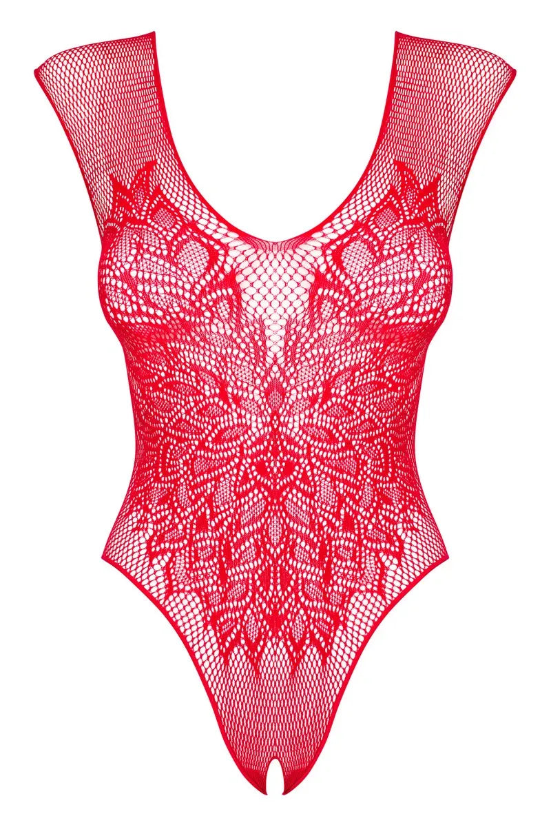 Body B112 rouge - LUXURY ALLEY dessous