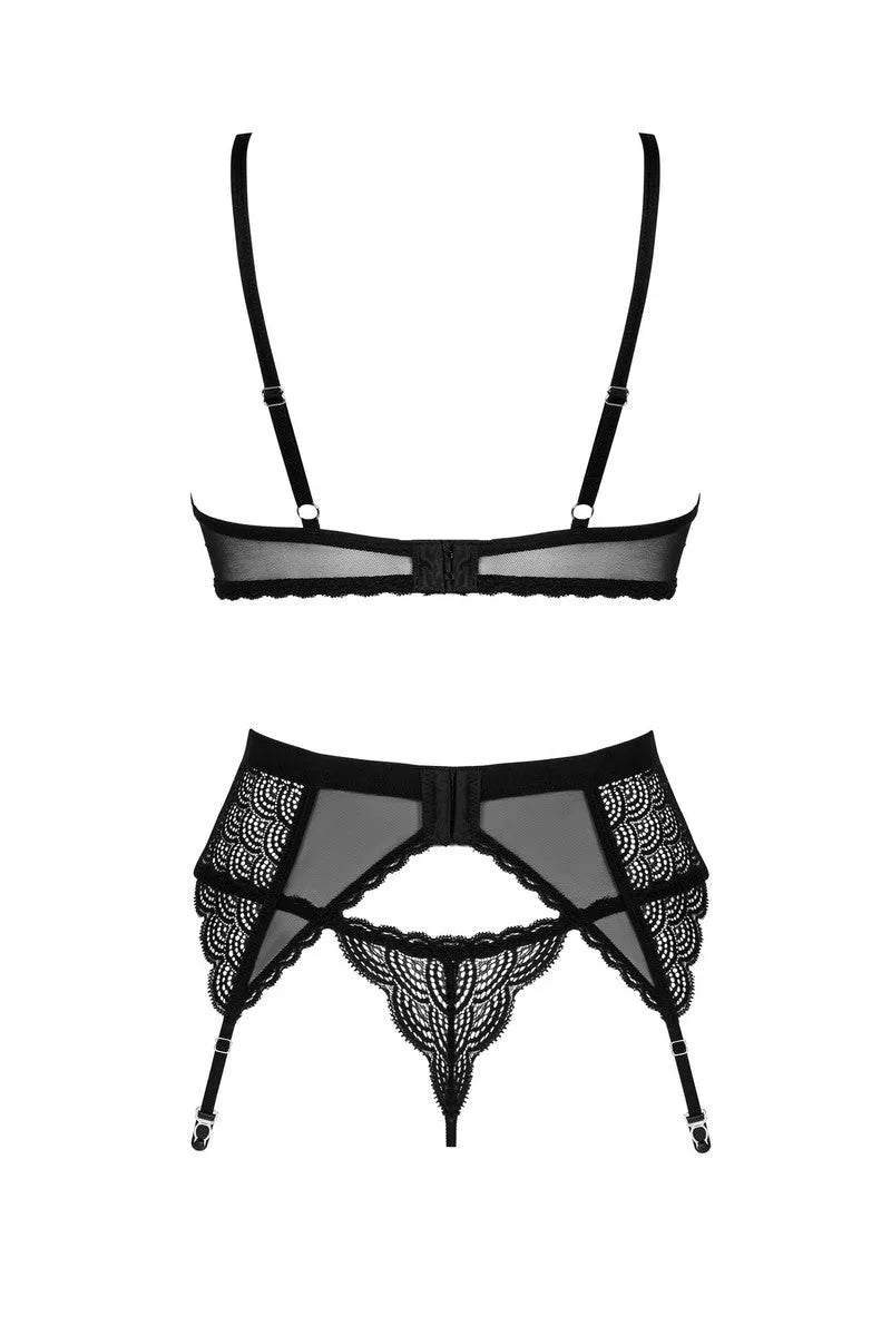 Ensemble jarretelles Chemeris - LUXURY ALLEY dessous