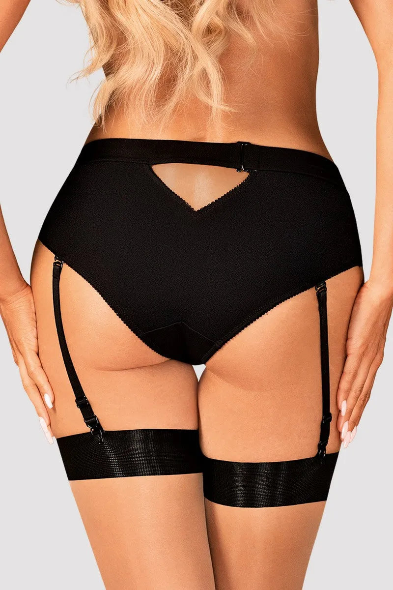 Culotte jarretelles Editya - LUXURY ALLEY dessous