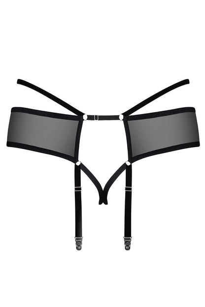 Culotte ouverte jarretelles Jagueria par Obsessive