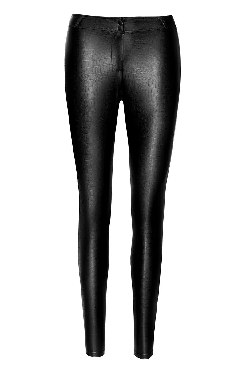 Pantalon wetlook par Noir Handmade