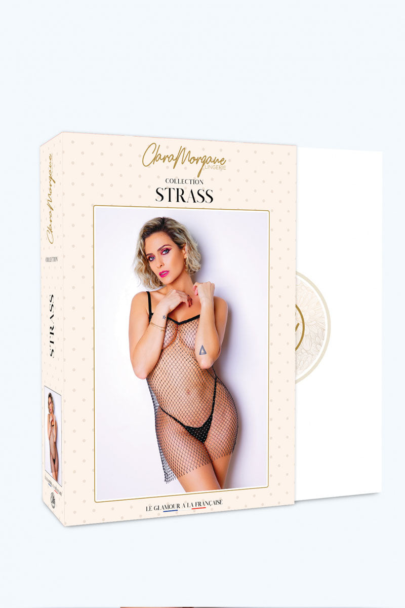 Robe strass Le Numéro 1 par Clara Morgane lingerie